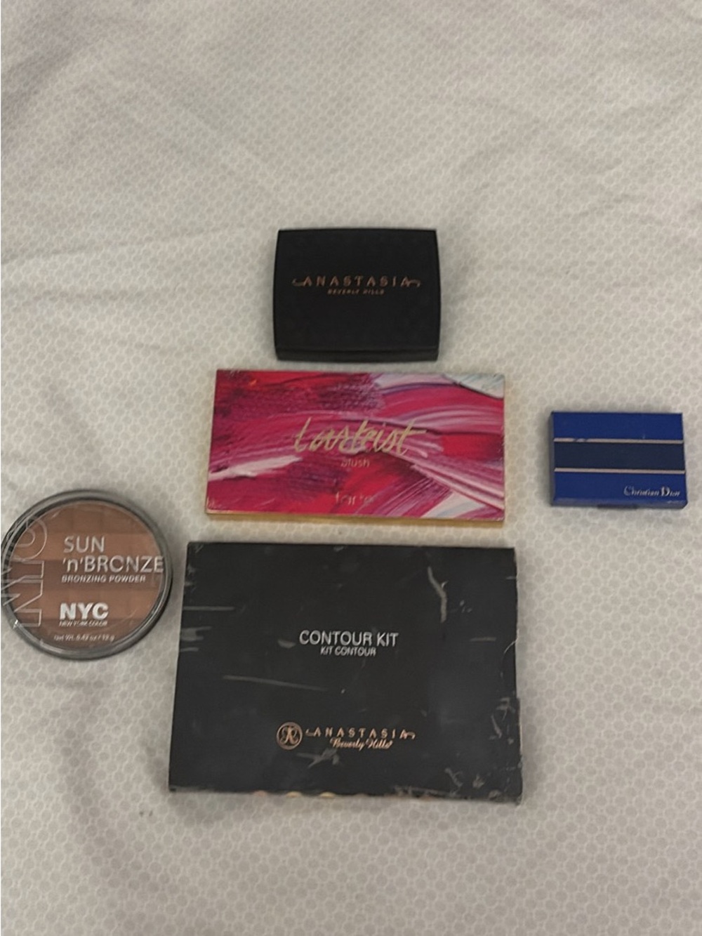 Anastasia Christian Dior tarte NYC bronzer concealers bundle